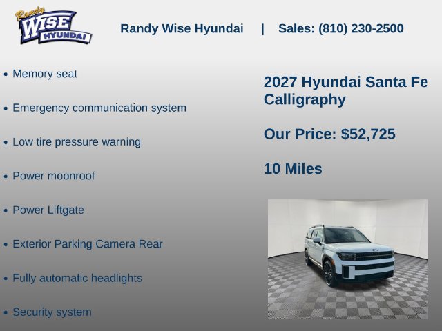 New 2027 Hyundai Santa Fe Calligraphy AWD/4WD image 10