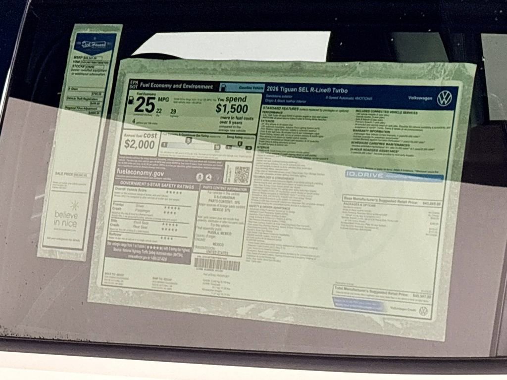 New 2026 Volkswagen Tiguan SEL R-Line image 25