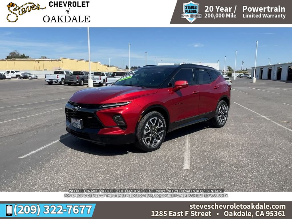 Certified 2024 Chevrolet Blazer RS w/ Driver Confidence II Package FWD image 5