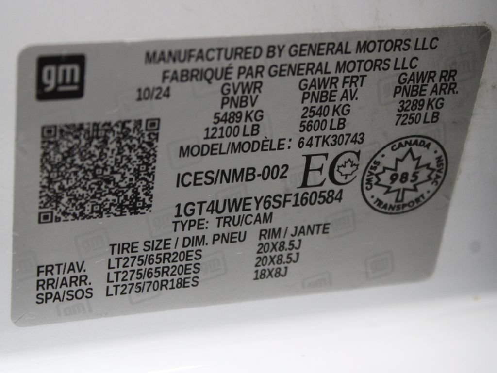 Used 2025 GMC Sierra 3500 Denali w/ Denali Reserve Package AWD/4WD image 84