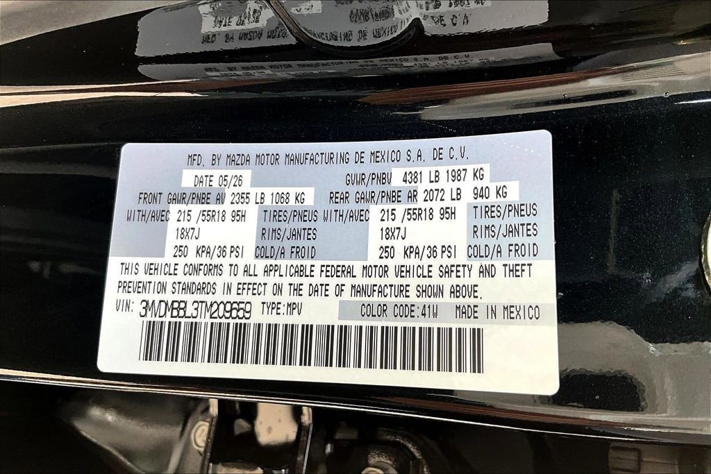 New 2026 MAZDA CX-30 AWD 2.5 S w/ Select Sport Pkg image 15