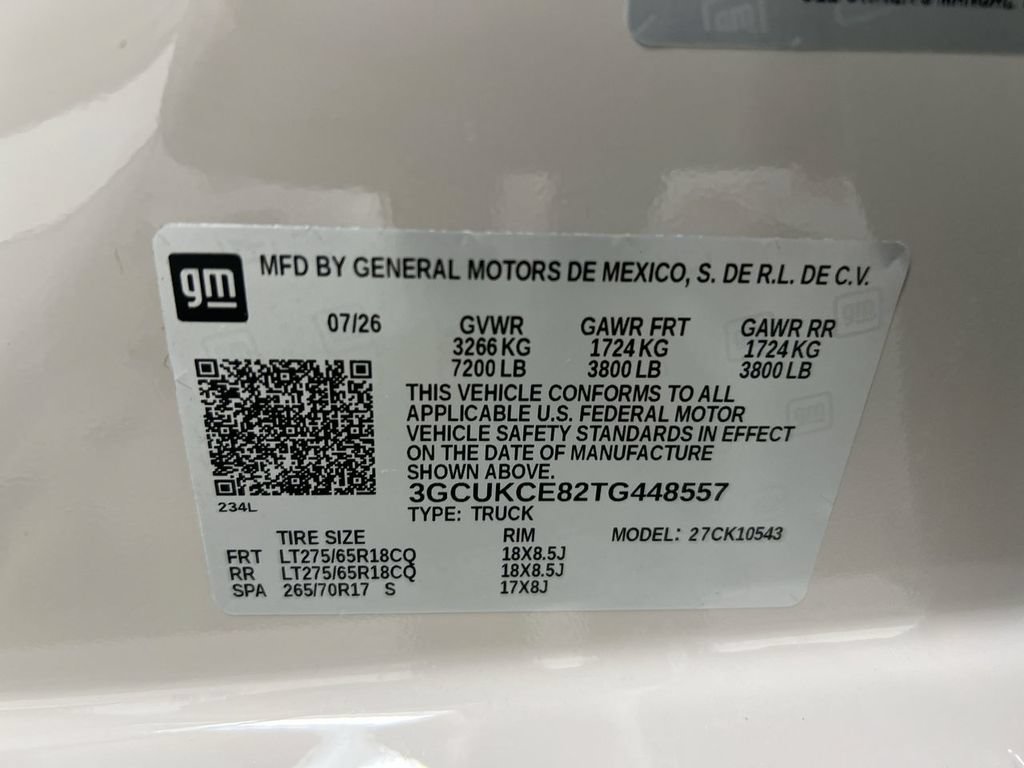 New 2026 Chevrolet Silverado 1500 Custom Trail Boss AWD/4WD image 27