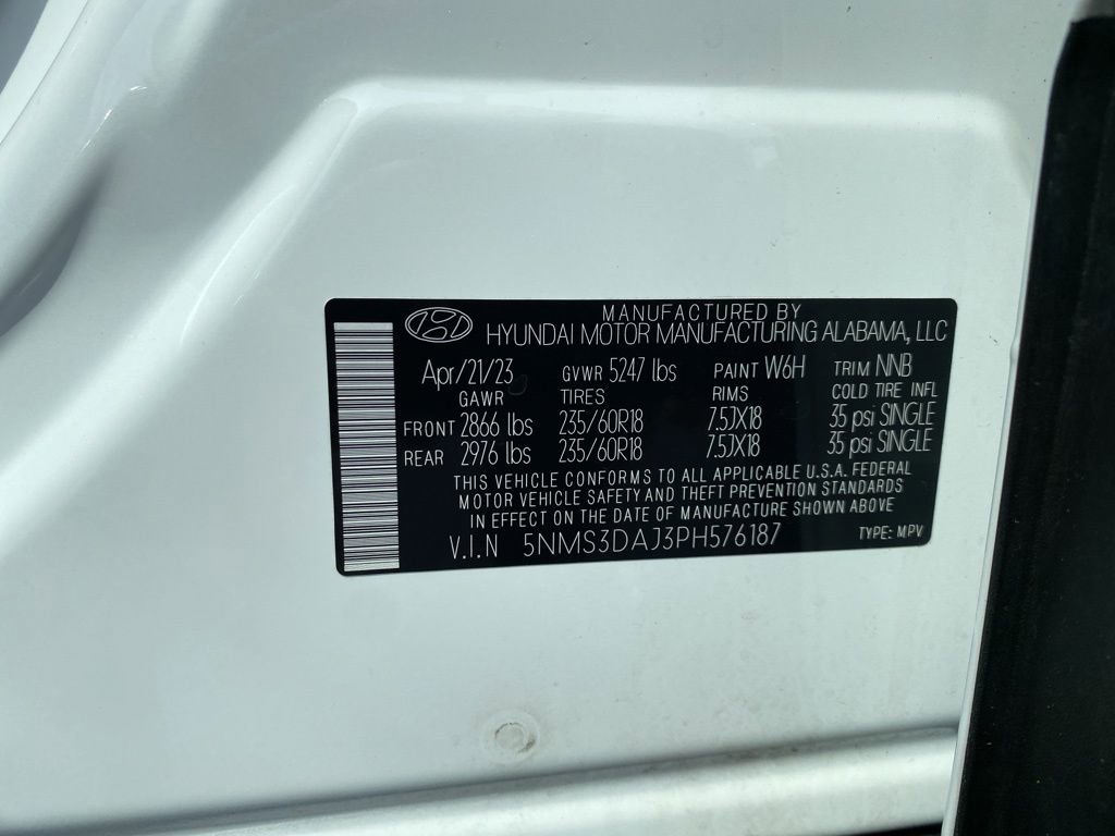 Certified 2023 Hyundai Santa Fe SEL w/ Premium Package image 27