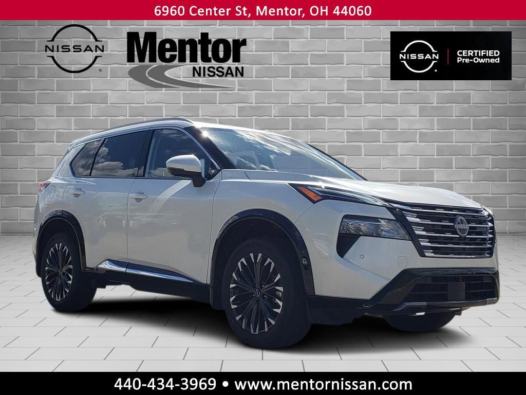 Certified 2025 Nissan Rogue Platinum w/ Tech Package