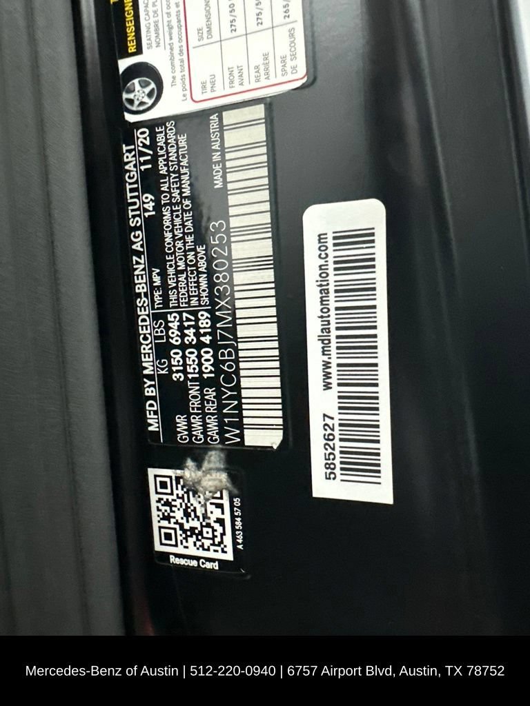 Certified 2021 Mercedes-Benz G 550 image 30