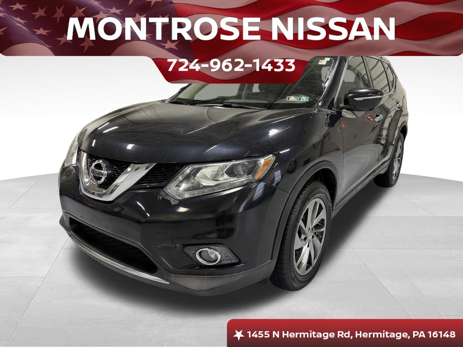 Used 2015 Nissan Rogue SL w/ SL Premium Package AWD/4WD image 1