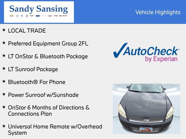 Used 2013 Chevrolet Impala LT w/ LT Sunroof Package image 6