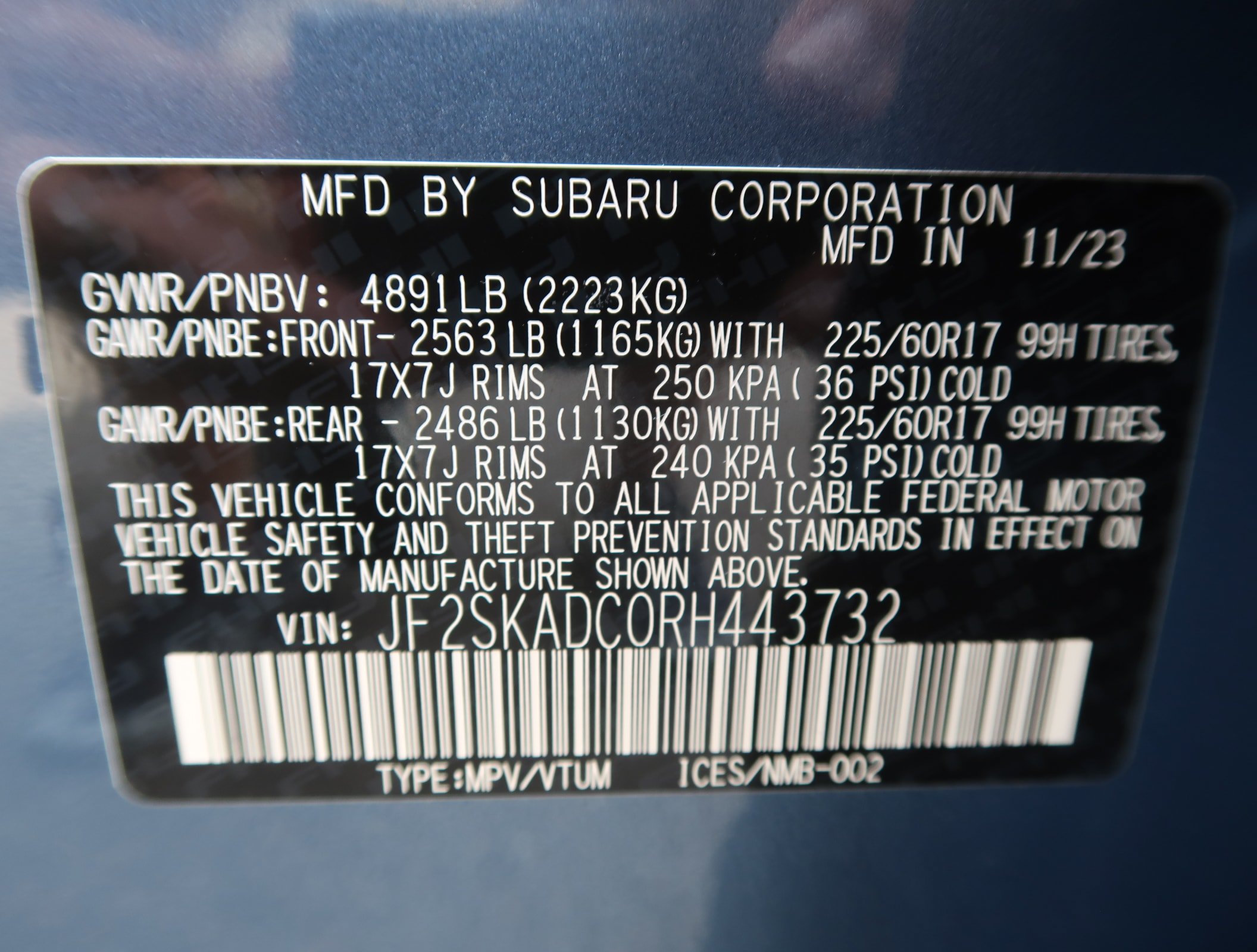 Certified 2024 Subaru Forester Premium AWD/4WD image 45