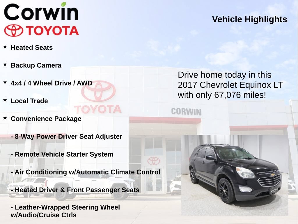 Used 2017 Chevrolet Equinox LT w/ Convenience Package AWD/4WD image 6