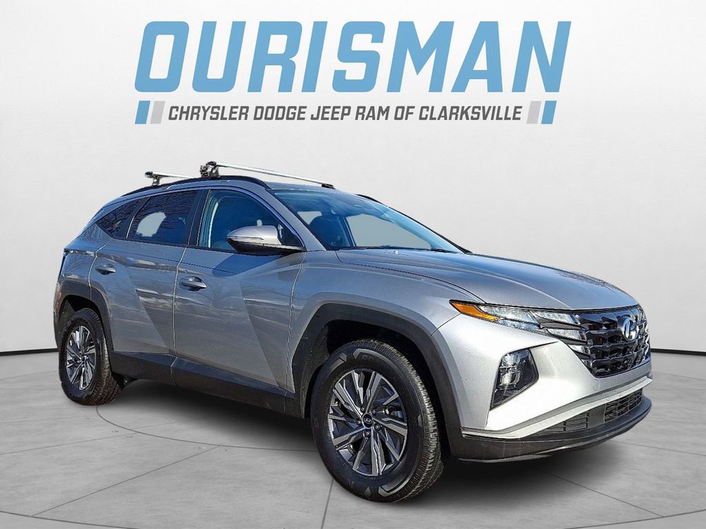 Used 2023 Hyundai Tucson Blue image 1