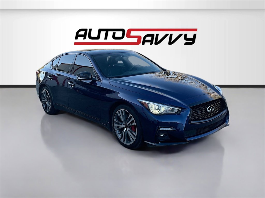Used 2022 INFINITI Q50 Red Sport 400