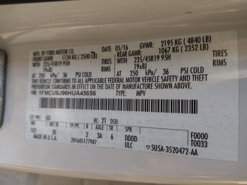 Used 2017 Ford Escape Titanium w/ Equipment Group 301A image 33