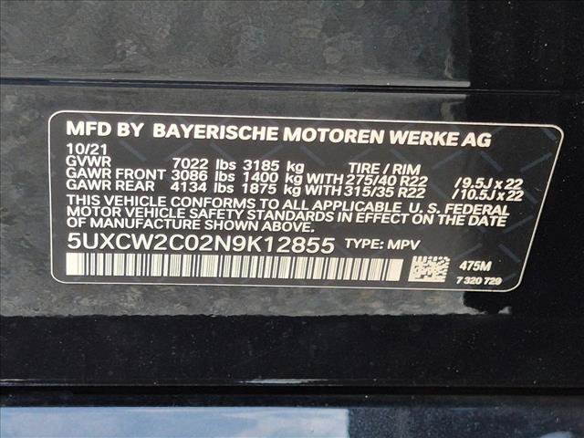 Used 2022 BMW X7 xDrive40i w/ M Sport Package AWD/4WD image 22