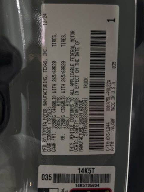 Used 2025 Toyota Tundra 1794 Edition image 34