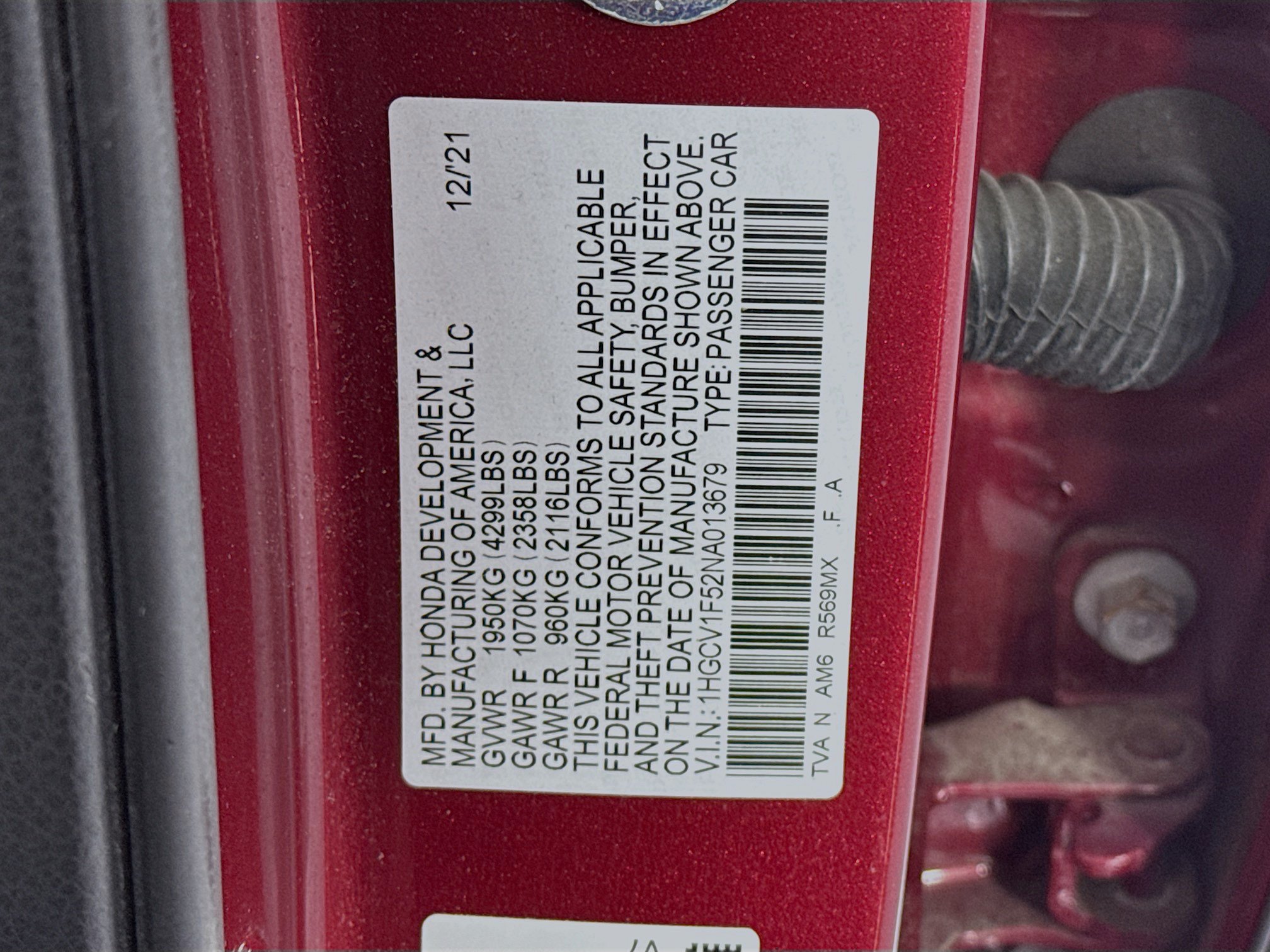 Certified 2022 Honda Accord EX-L image 32