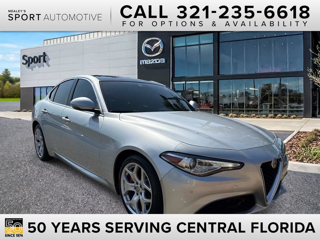 Used 2021 Alfa Romeo Giulia Ti w/ Active Assist 2 Package TI RWD image 1