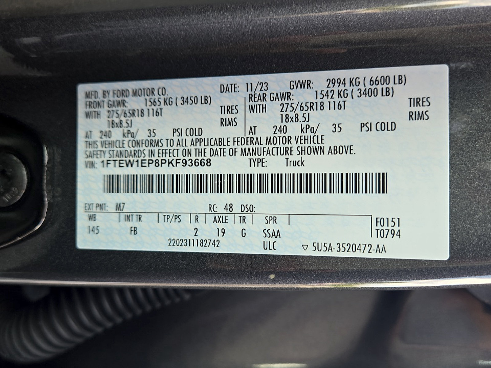 Certified 2023 Ford F150 XLT w/ Equipment Group 302A High AWD/4WD image 24