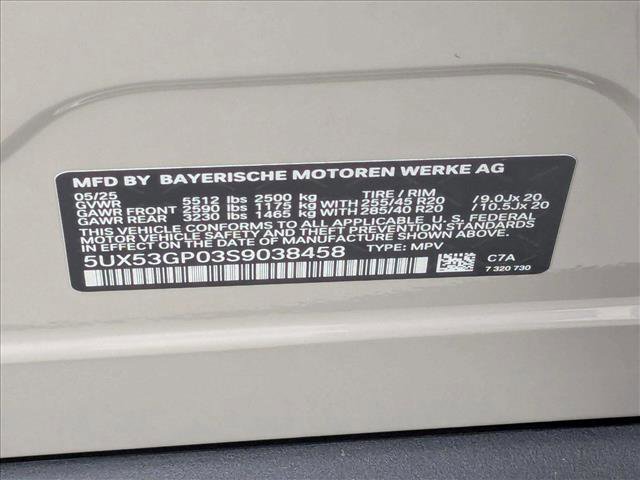 Used 2025 BMW X3 xDrive30i w/ Premium Package image 16