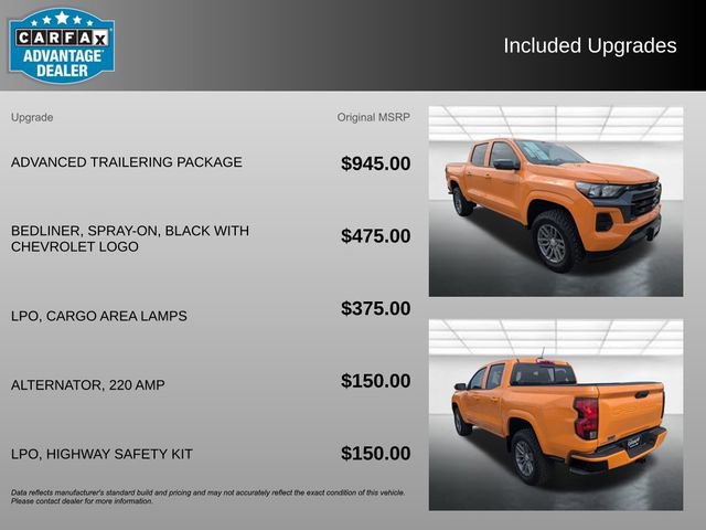 Used 2025 Chevrolet Colorado LT w/ Advanced Trailering Package RWD image 3