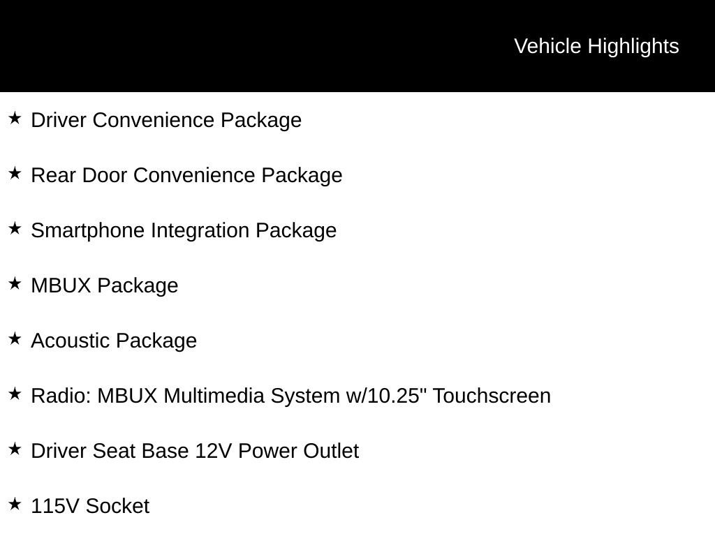 Used 2025 Mercedes-Benz Sprinter 2500 image 5