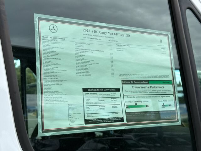 New 2026 Mercedes-Benz Sprinter 2500 image 25
