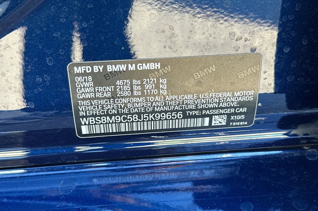 Used 2018 BMW M3 Base image 35