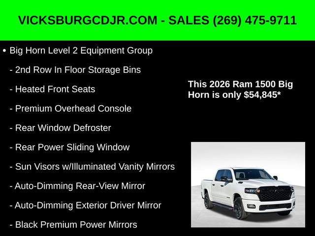 New 2026 RAM 1500 Big Horn image 11