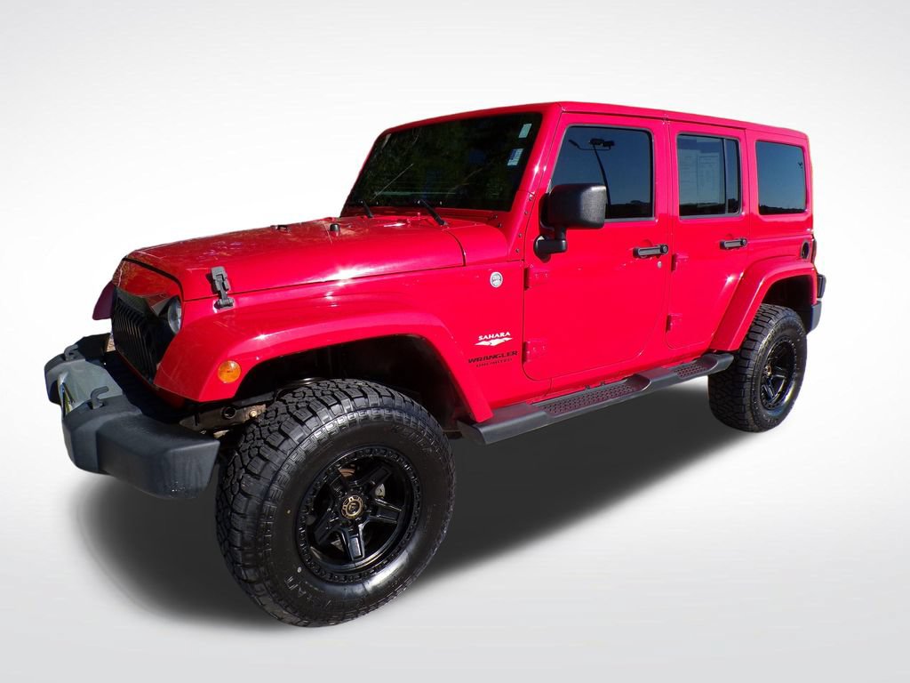Used 2014 Jeep Wrangler Unlimited Sahara w/ Trailer Tow Group AWD/4WD image 2