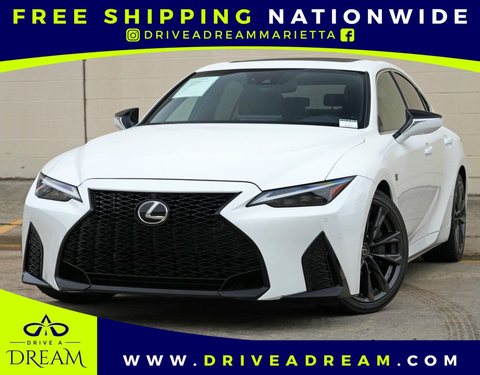 Used 2024 Lexus IS 350 F Sport w/ Navigation Package RWD image 1