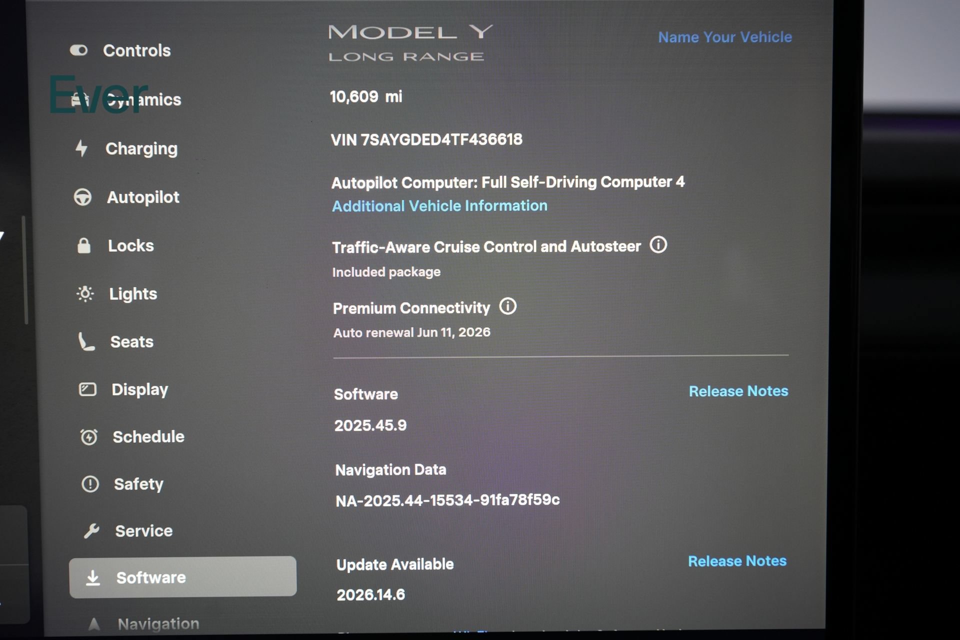Used 2026 Tesla Model Y Long Range RWD image 7