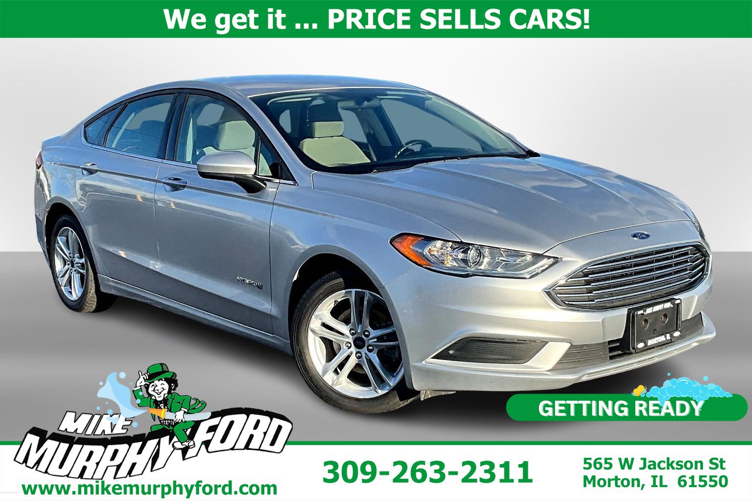Used 2018 Ford Fusion S image 1