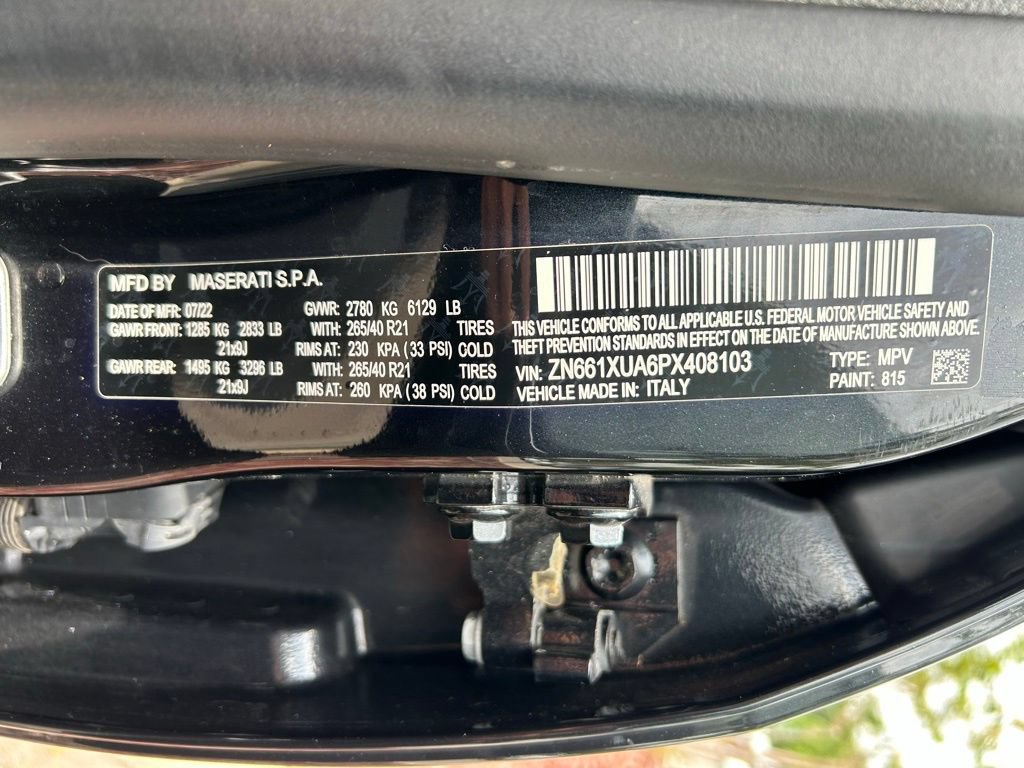 Used 2023 Maserati Levante GT AWD/4WD image 60