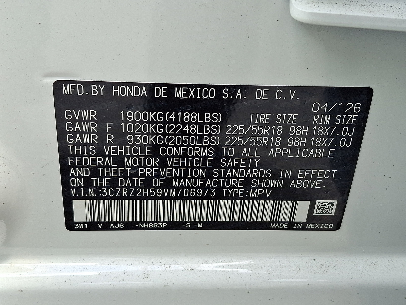 New 2027 Honda HR-V Sport image 10