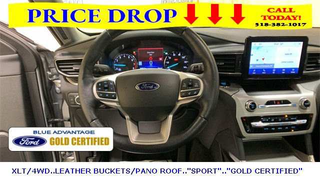 Certified 2022 Ford Explorer XLT w/ Equipment Group 202A image 36