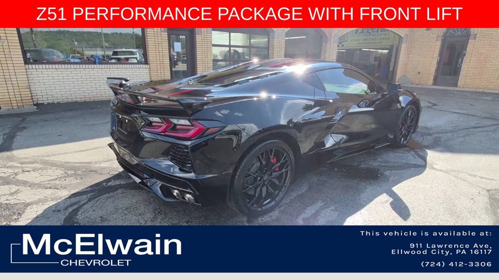 Used 2026 Chevrolet Corvette Stingray Preferred Cpe w/ Z51 Performance Package RWD image 9