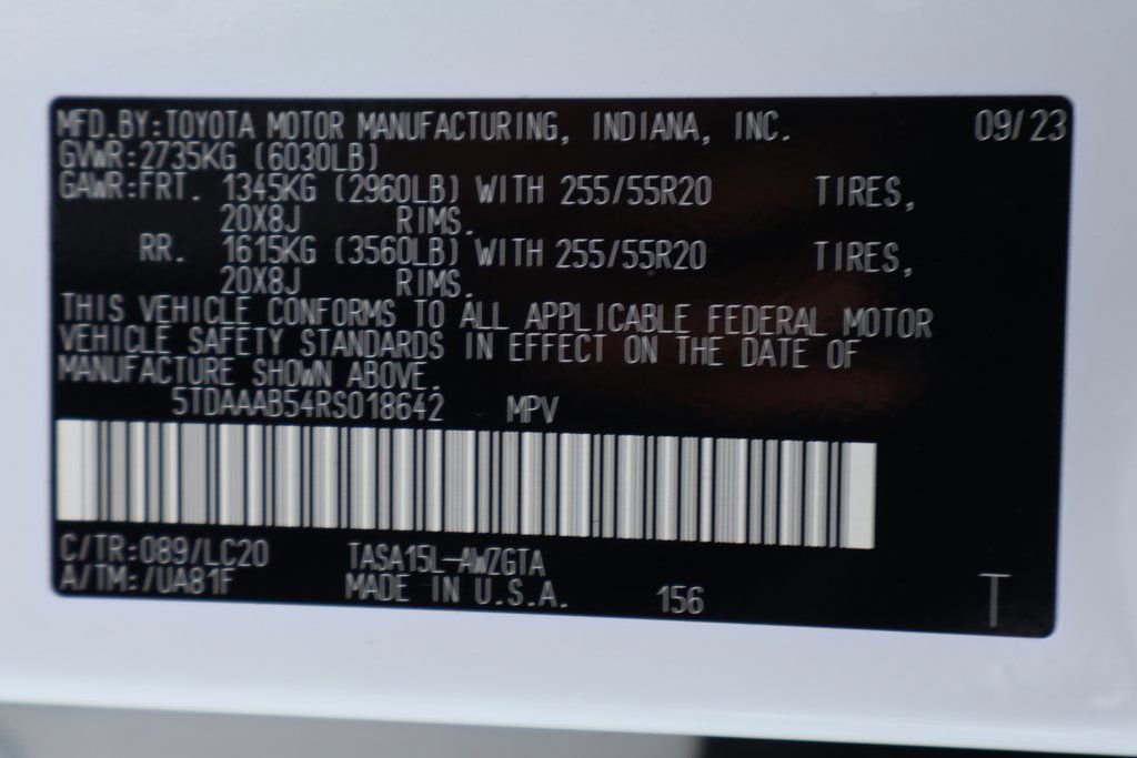 Used 2024 Toyota Grand Highlander Limited image 57