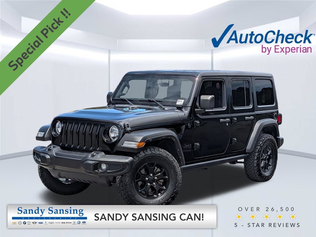Used 2022 Jeep Wrangler Unlimited Sport