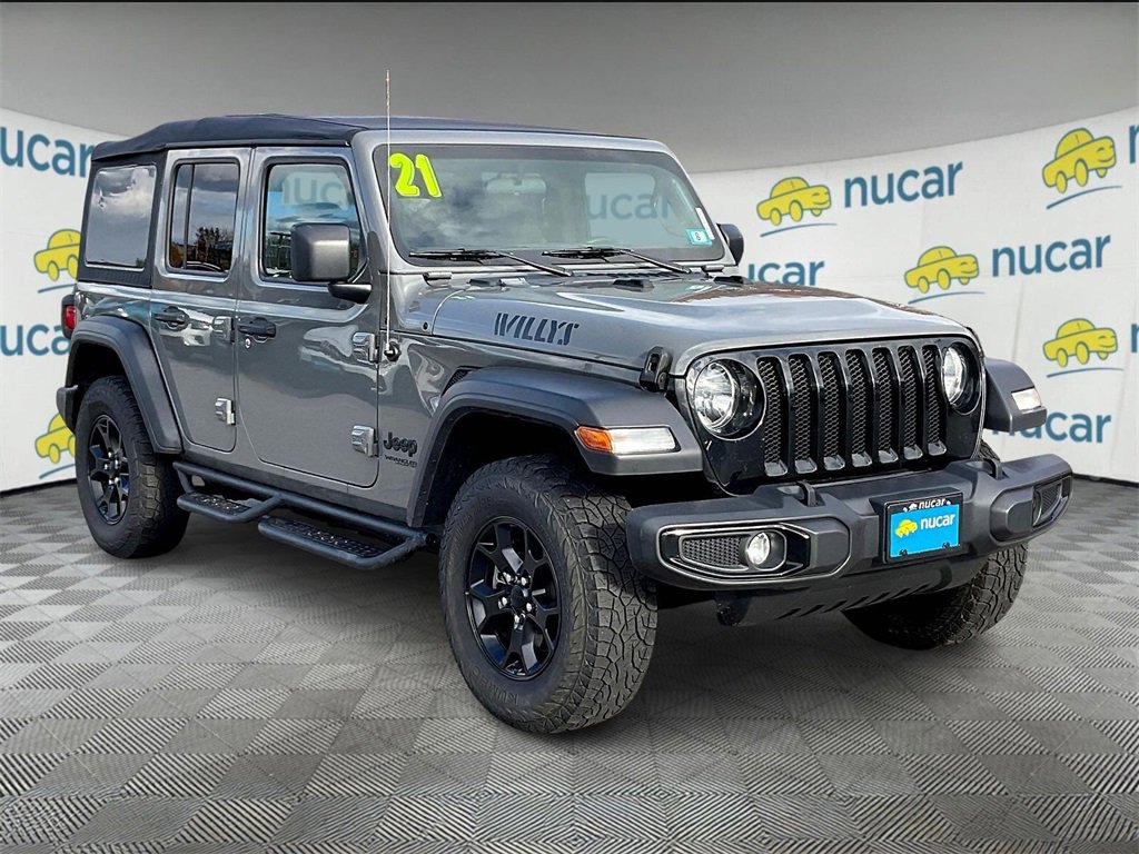 Used 2021 Jeep Wrangler Unlimited Sport image 1