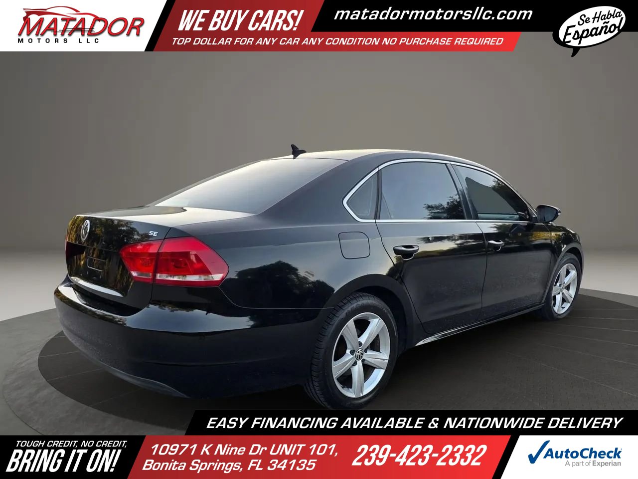 Used 2012 Volkswagen Passat 2.5 SE FWD image 5