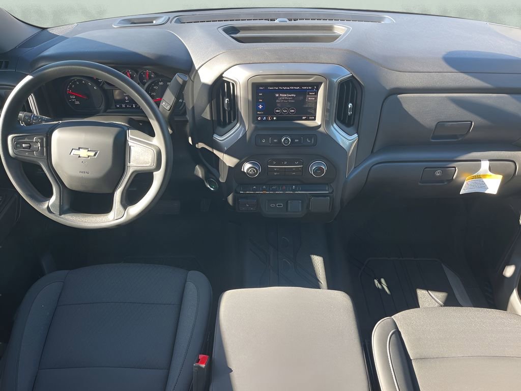 Used 2025 Chevrolet Silverado 1500 Custom w/ Turbomax Blackout Package AWD/4WD image 14