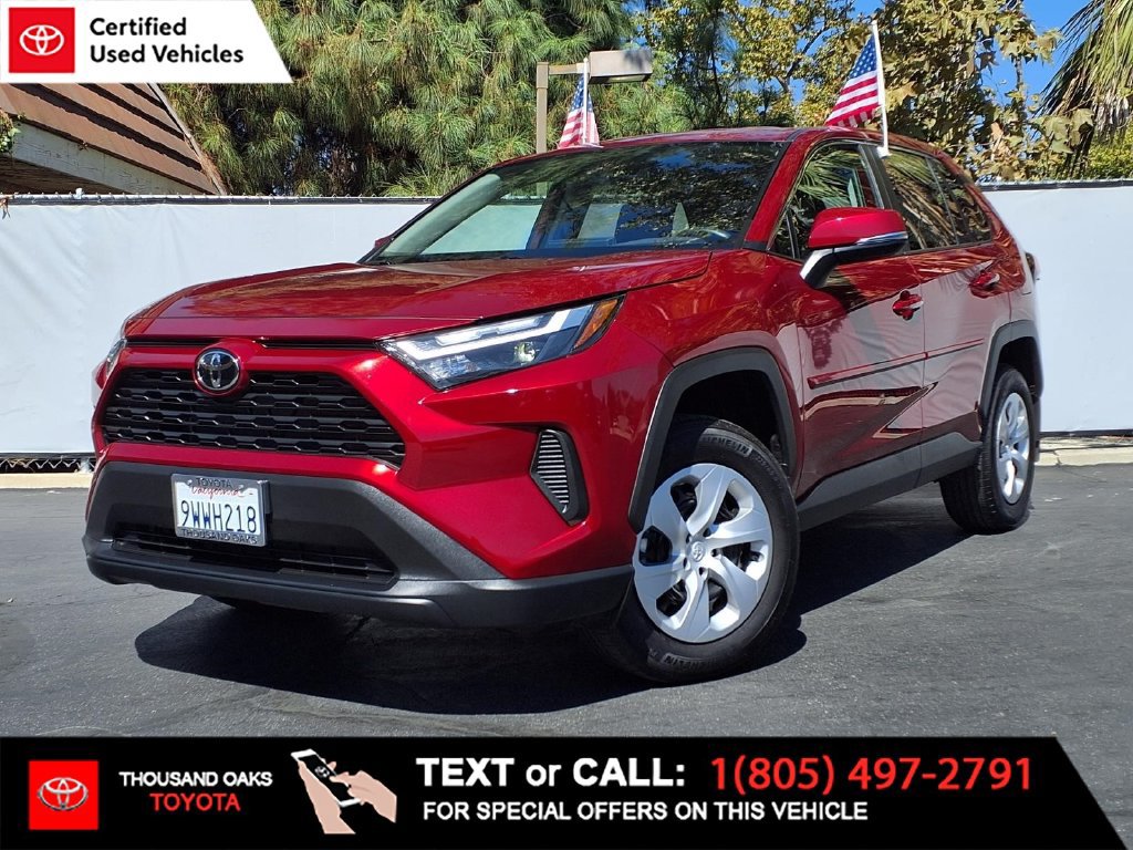 Certified 2025 Toyota RAV4 LE FWD image 1