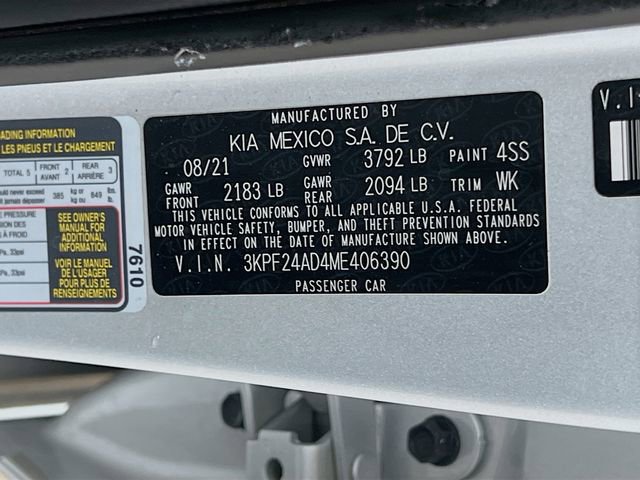 Certified 2021 Kia Forte LXS image 30