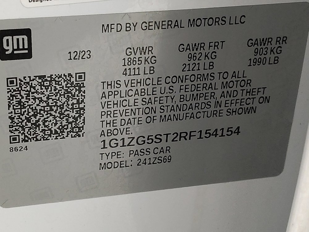 Used 2024 Chevrolet Malibu RS FWD image 33