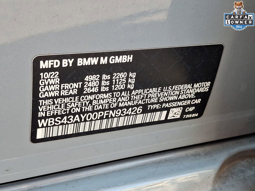 Used 2023 BMW M3 Competition w/ Executive Package image 27