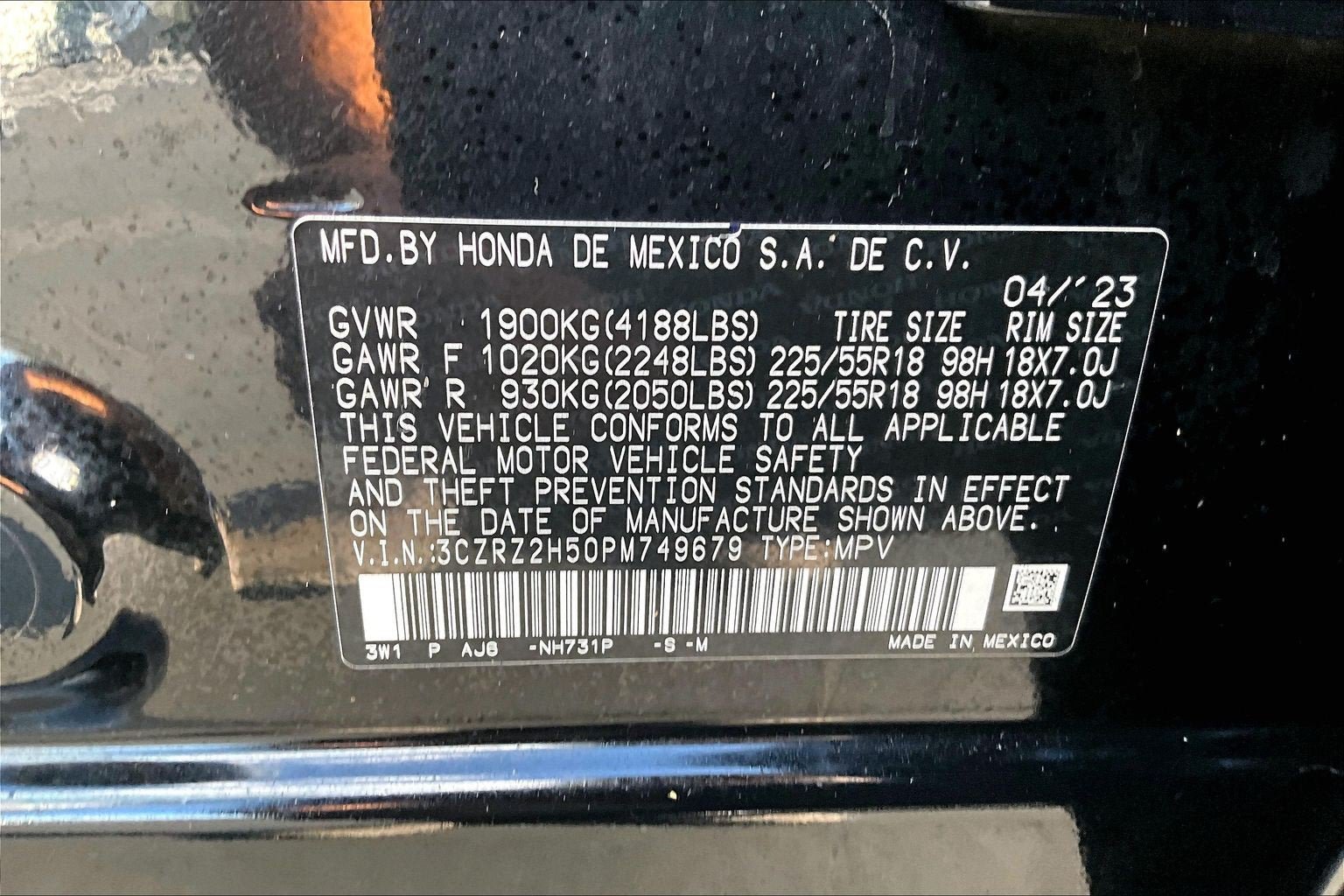 Used 2023 Honda HR-V Sport image 29