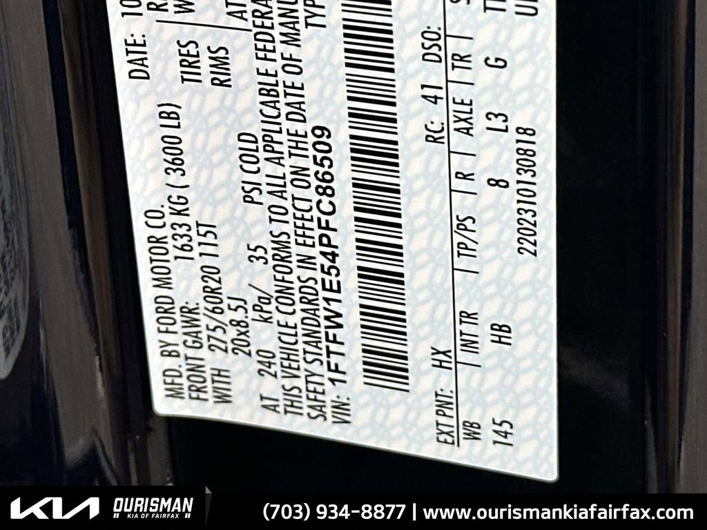 Used 2023 Ford F150 Lariat w/ Equipment Group 502A High image 29