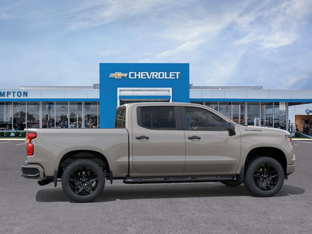 New 2026 Chevrolet Silverado 1500 Custom w/ Turbomax Blackout Package RWD image 5
