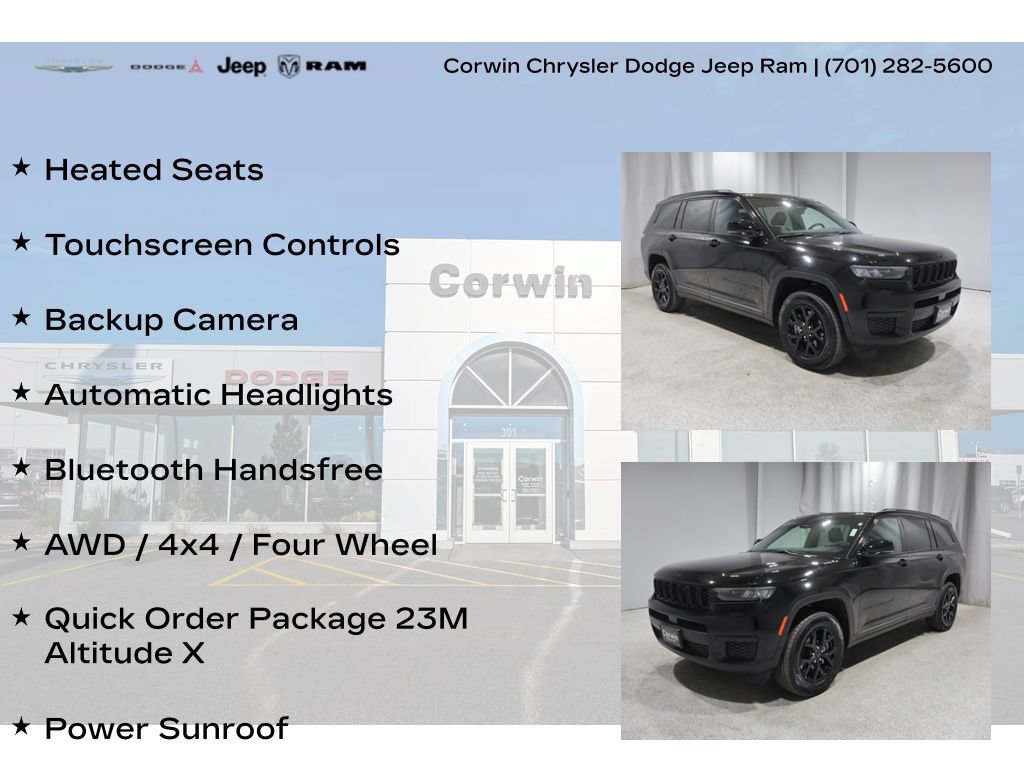Used 2024 Jeep Grand Cherokee L Altitude AWD/4WD image 8