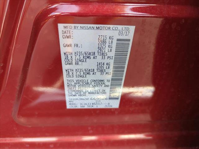 Used 2017 Nissan Pathfinder SV FWD image 15