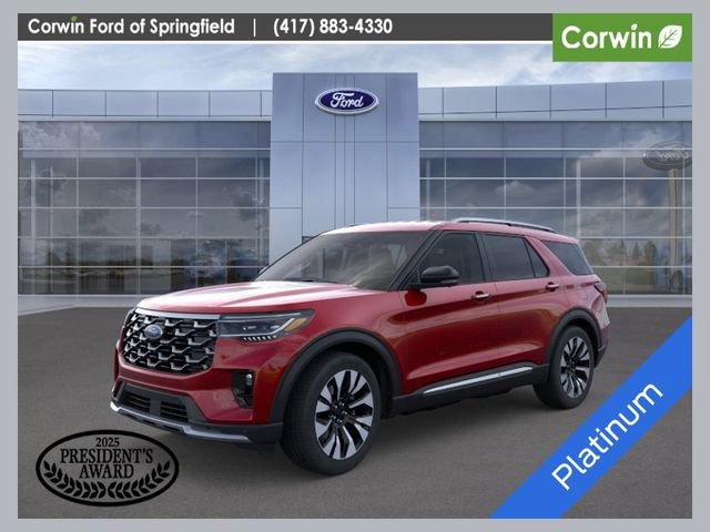 New 2026 Ford Explorer Platinum w/ LUX Leather Package